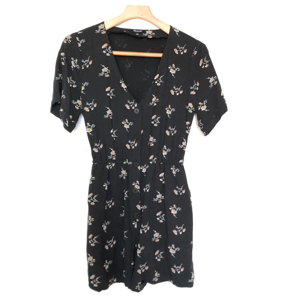 Madewell Floral Romper